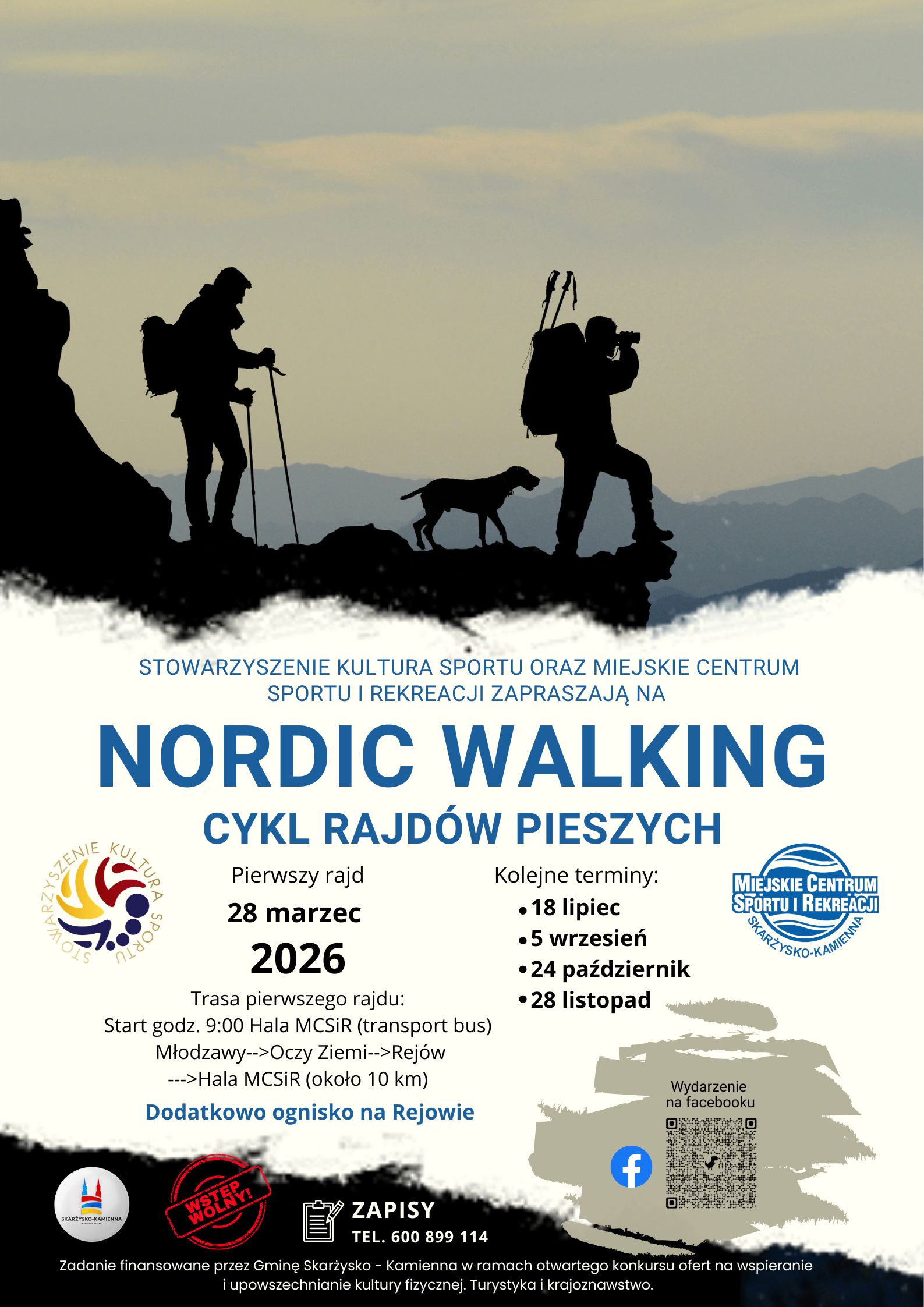 Nordic Walking – Cykl Rajdów Pieszych